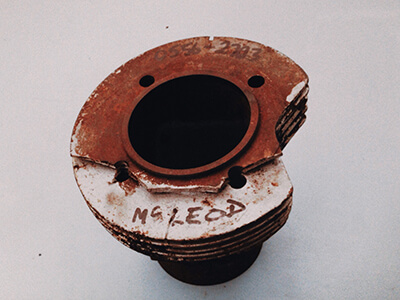 Motorcycle Cylinder Before